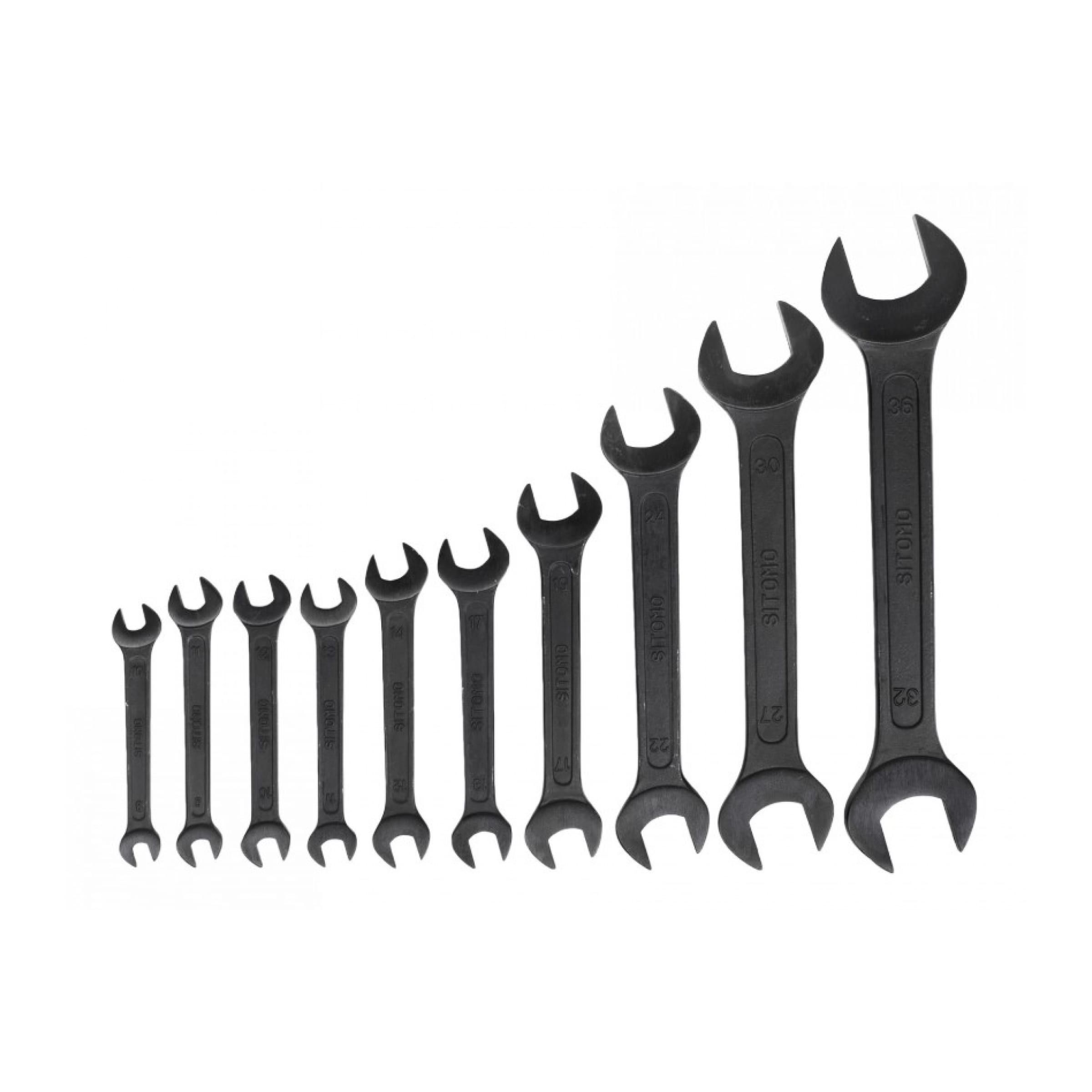 Набор ключей гаеч.двуст. 10шт. (8-36) SIT 43118 — изображение 5