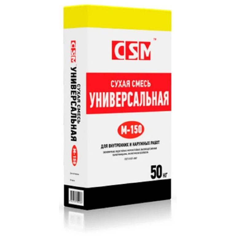 М-150 Монтаж с/см универсальная Plus (25кг/мешок) ТУ