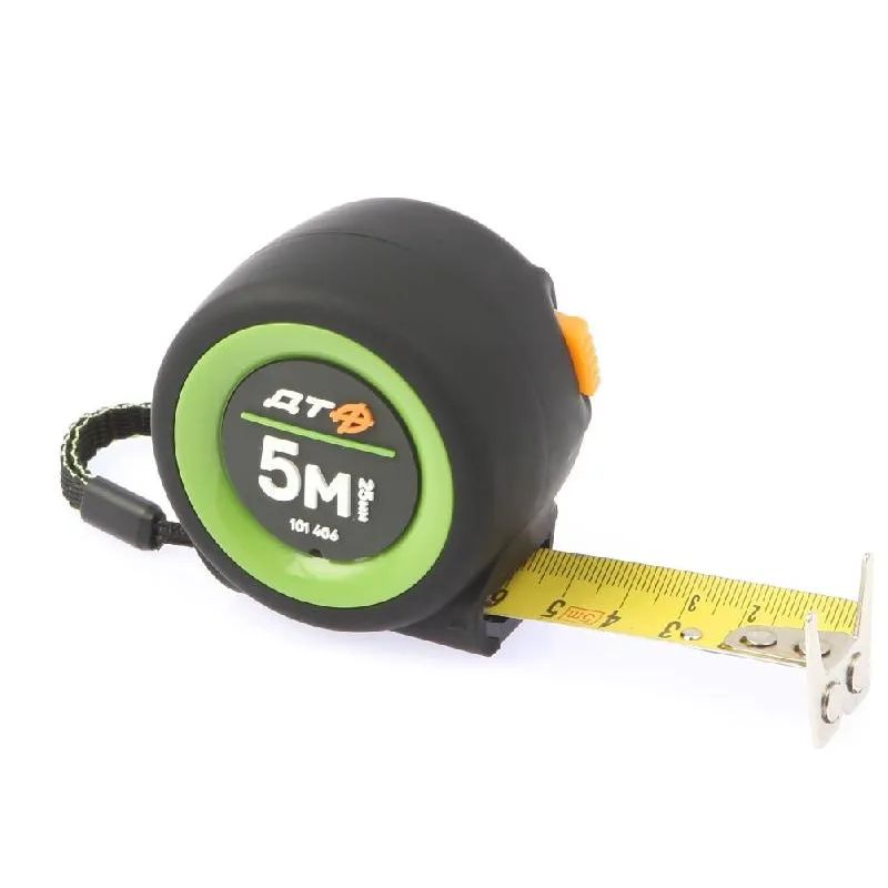 Рулетка в обрезиненном корпусе "Компакт" 5 м×25 мм