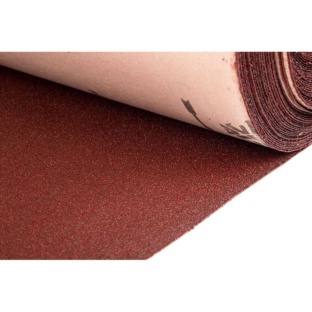 Бумага наждачная №12/Р100, 800ммх30м, рулон, тканевая основа 75222 — изображение 5