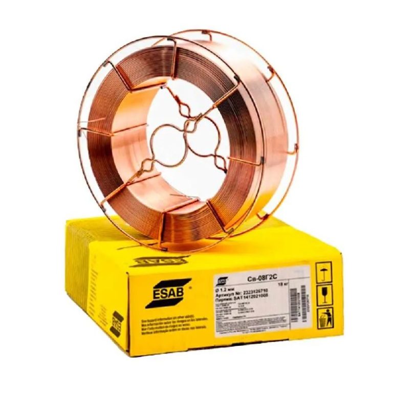 СВ 08 Г2С d=1.2 мм (5 кг) ESAB Проволока сварочная омедненная