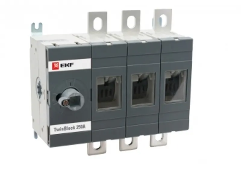 Рубильник 400A 3P без рукоятки управления TwinBlock EKF PROxima
