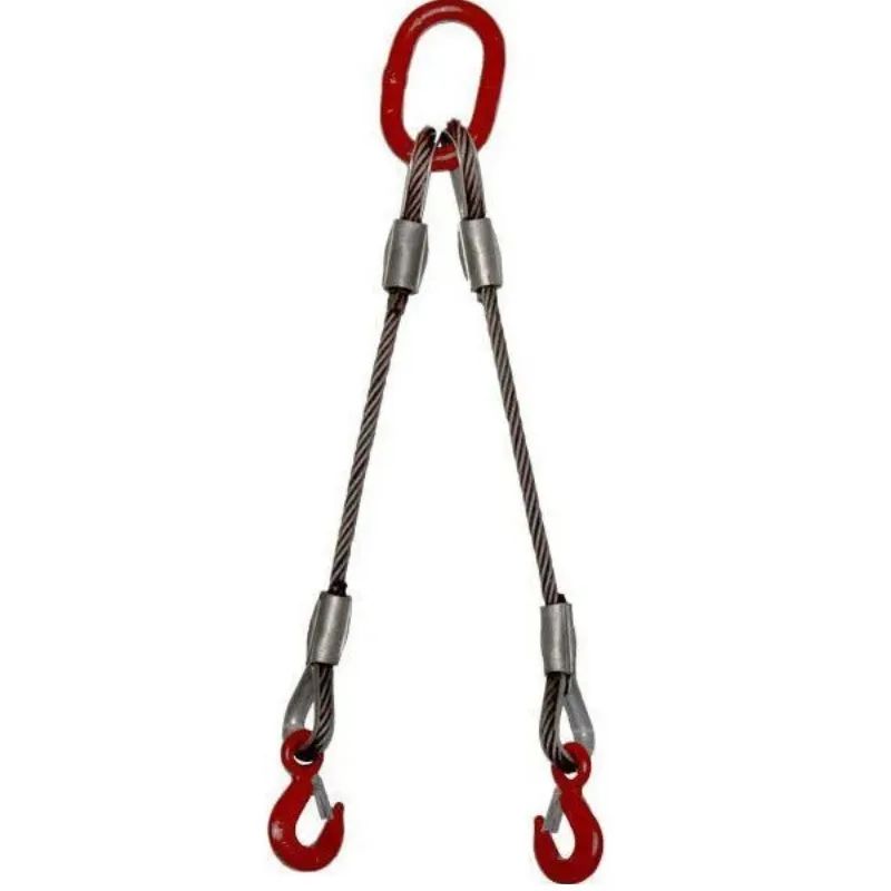 Строп канатный двухветьевой