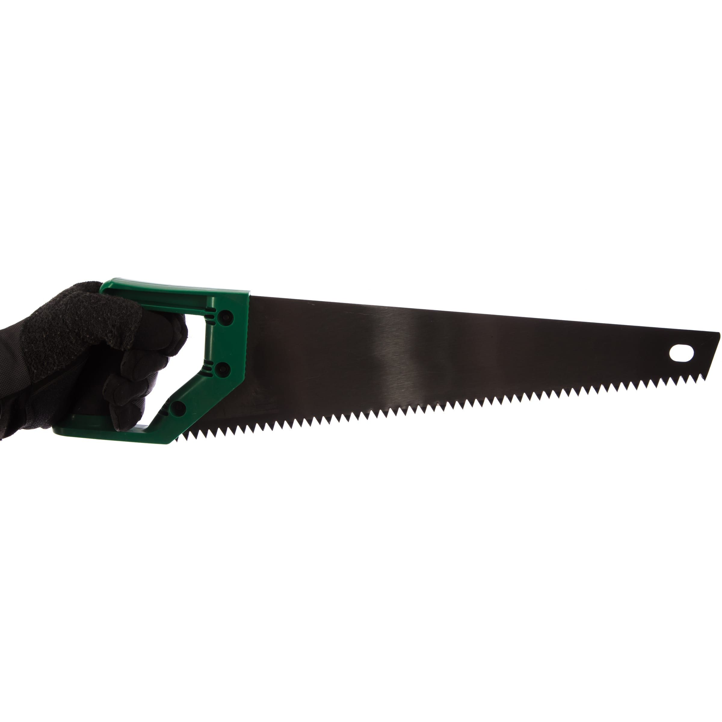 Ножовка по дереву 2К-рукоятка RUNEX GREEN крупный зуб 50 см (577442) — изображение 4