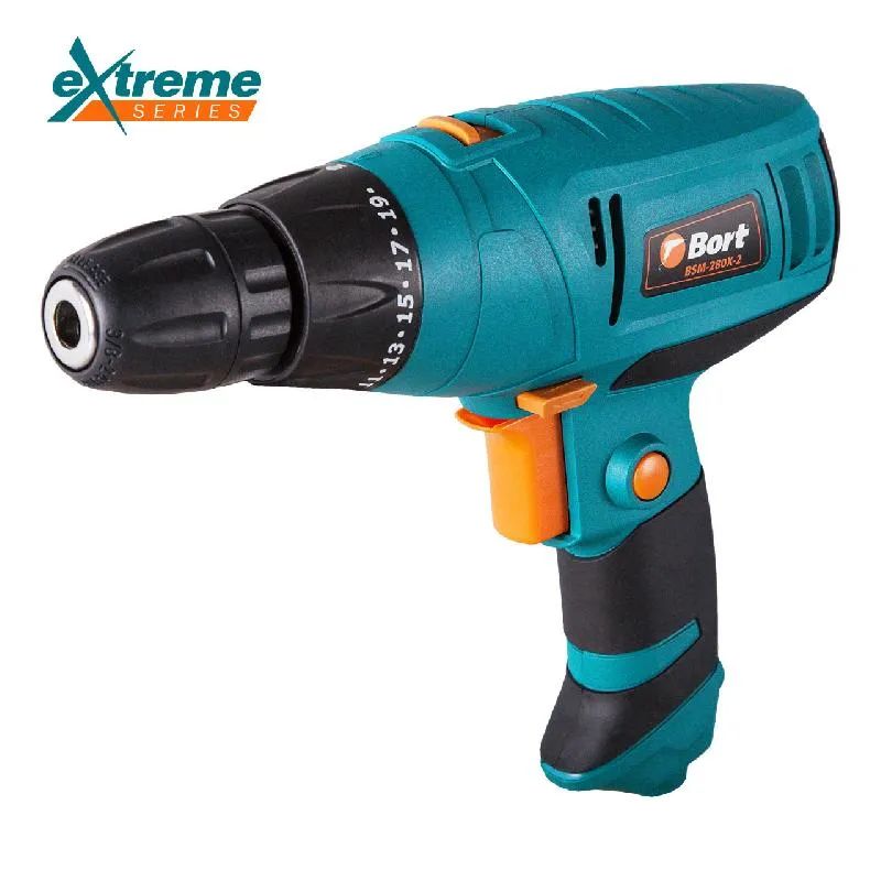 Дрель-шуруповерт электрический BORT BSM-280X-2