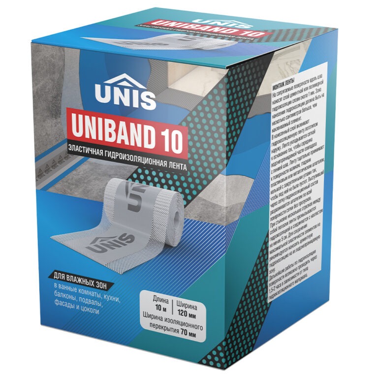 UNIBAND 10 Гидроизоляционная лента 10 м