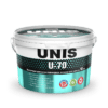 UNIS U-70 Цементно-полимерная армированная затирка для швов С15 черный 2 кг