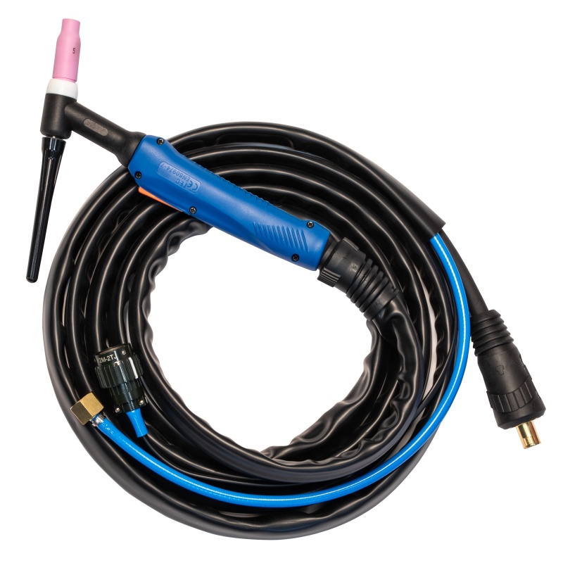 Горелка TIG 26 S (SUPER TORCH) 350A(35%) 50MMQ ,2pin, газ б/р, 4m