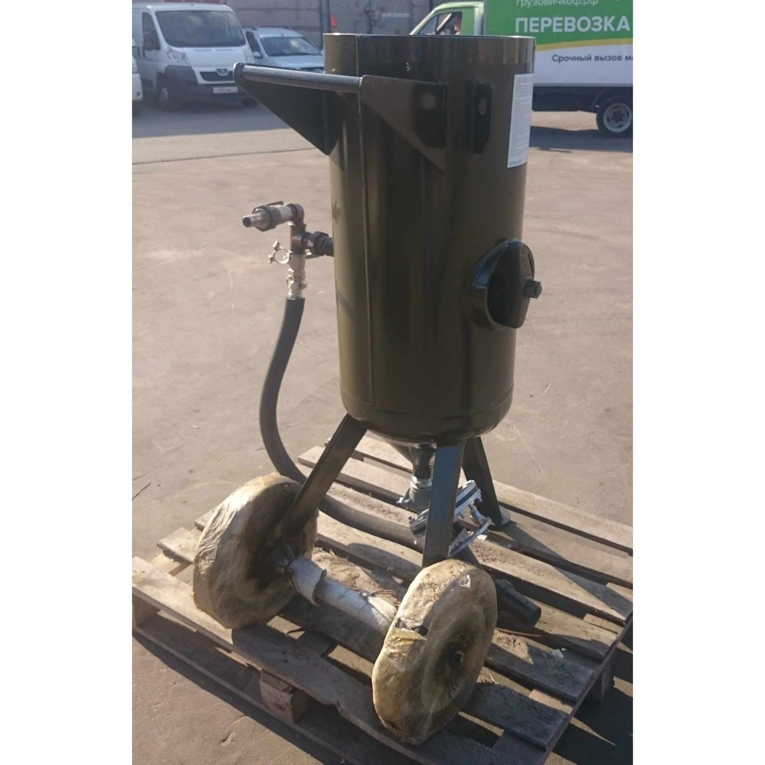 Установка абразивоструйная BPSC 300-1 (100л.) (RenzA) — изображение 2