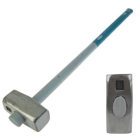 Кувалда 4 кг кованая, фиберглассовая рукоятка 900 мм 38-5-340 — изображение 2