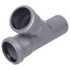Тройник канализационный 50/50/45*