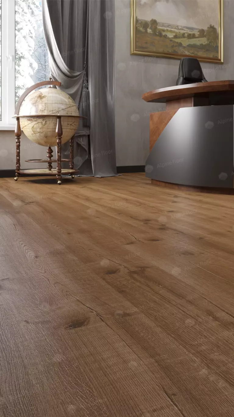 Виниловый ламинат Alphin Floor Real Wood Дуб Royal 6 мм (упак = 2,23 м2) — изображение 2