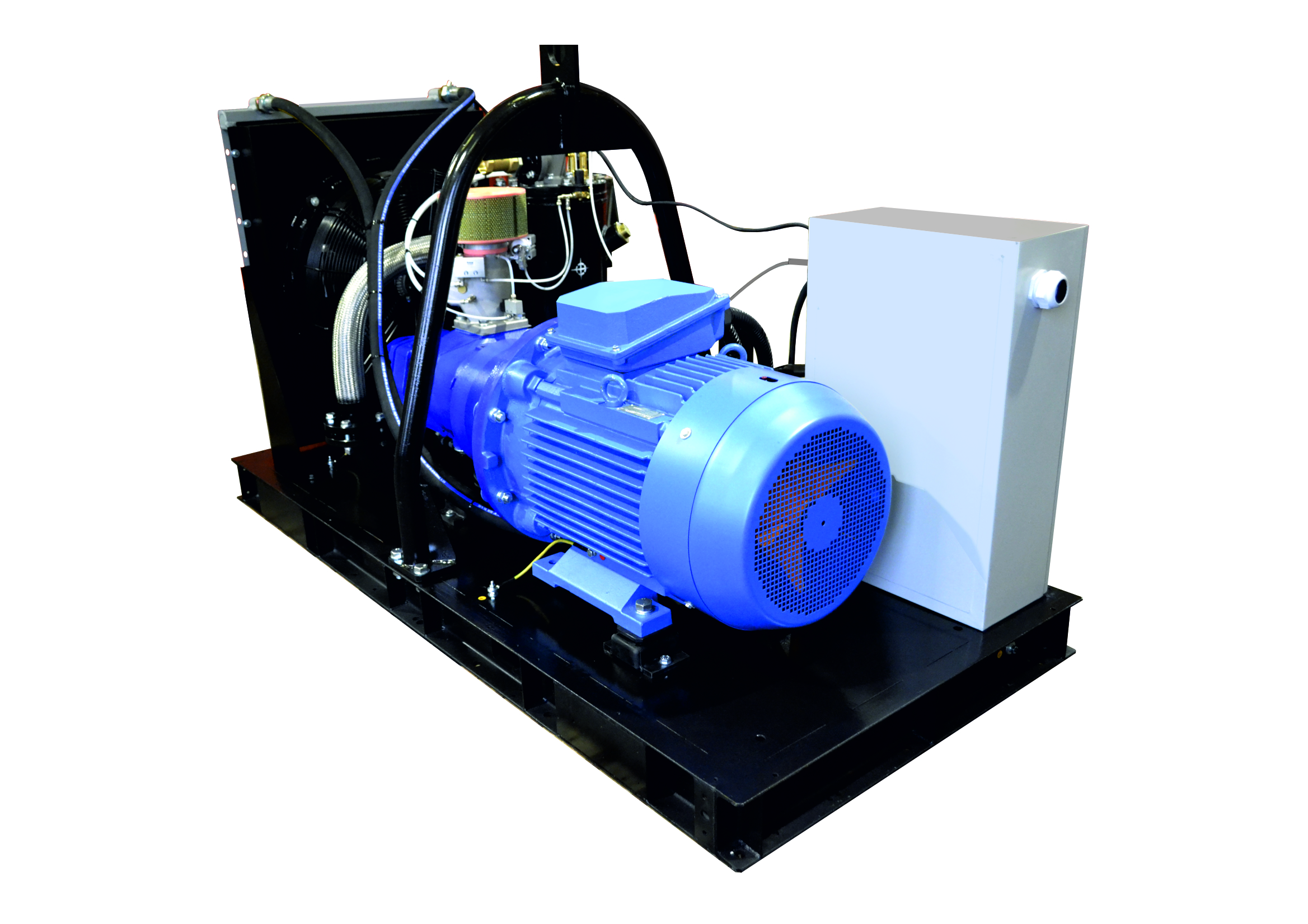 Станция компрессорная электрическая для неотапливаемого цеха нешумозаглушенная ЗИФ-СВЭ-13,0/0,7 без кожуха