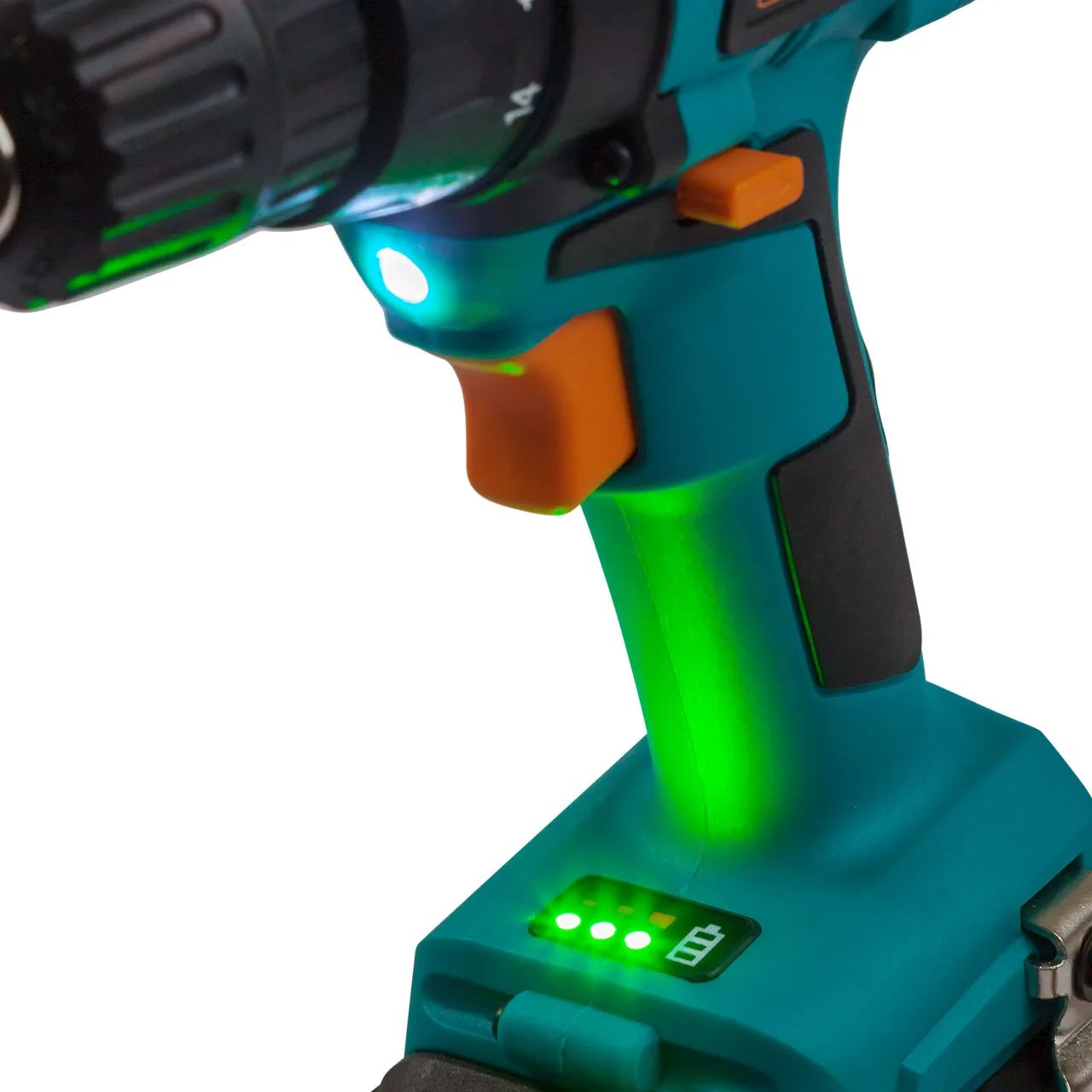 Дрель-шуруповерт аккумуляторная BORT BAB-18X-BLK (2x1,5А.ч) — изображение 5