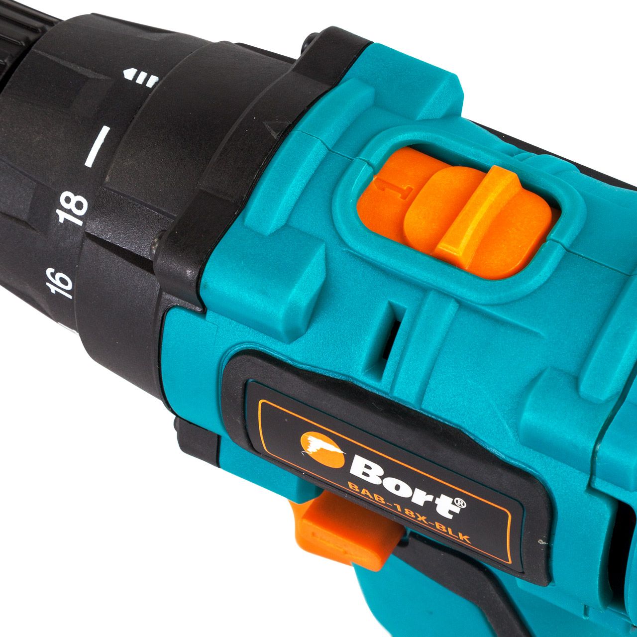 Дрель-шуруповерт аккумуляторная BORT BAB-18X-BLK (2x1,5А.ч) — изображение 8