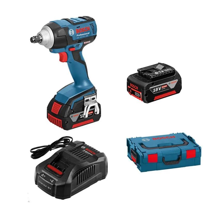 Аккумуляторный ударный гайковерт GDS 18 V-EC 250 Professional