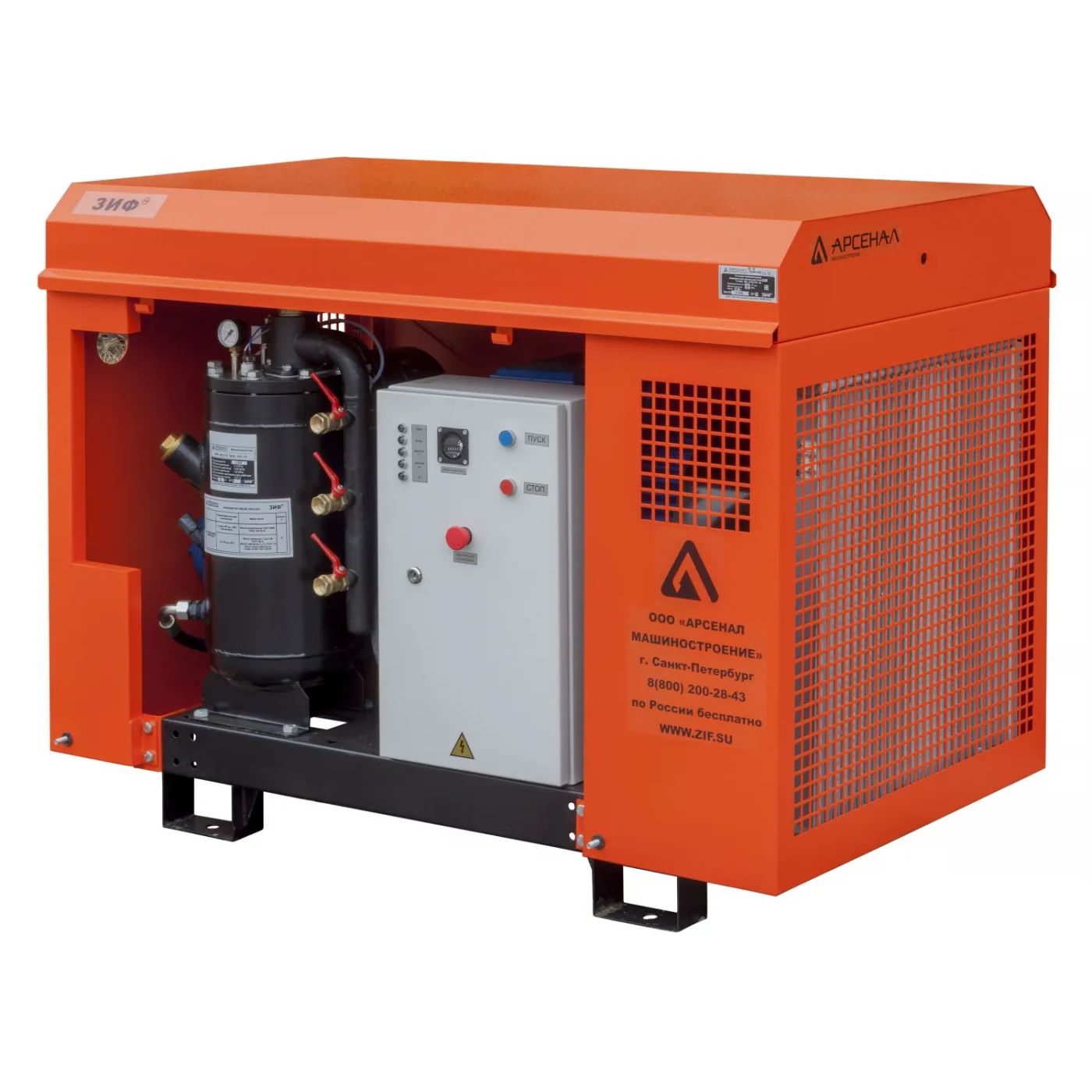 Компрессор винтовой ЗИФ-СВЭ 5/0,7 (в кожухе) — изображение 3