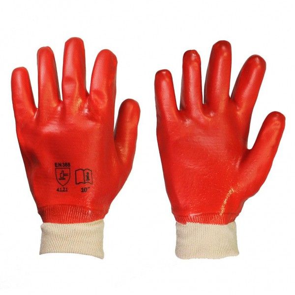 Перчатки х/б с Нитриловым покрытием, утеплённые (МБС)