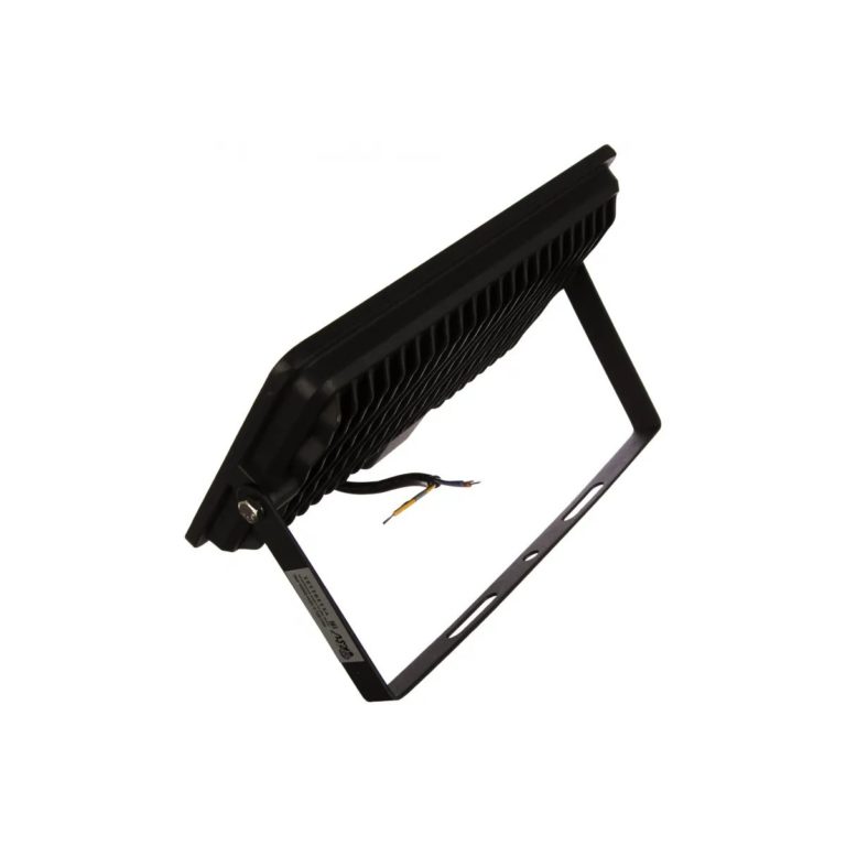 Прожектор светодиодный RSV-SFL-3-100W-6500K-IP65, 6500K, 100 W SMD, IP 65,цвет чёрный,слим — изображение 3
