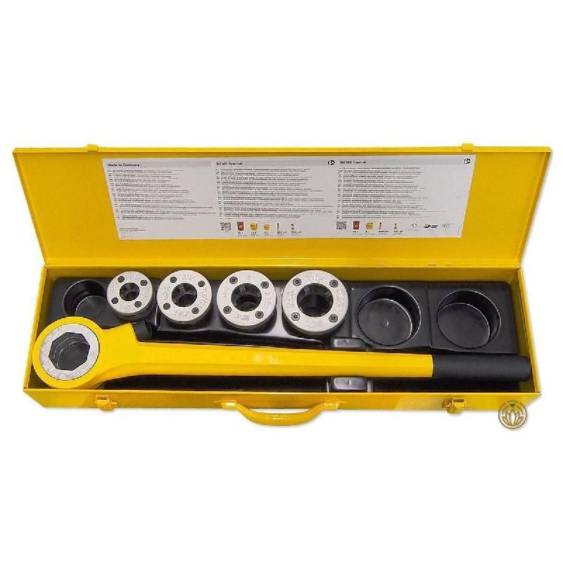 Ручной клупп Ева 1/2"-1" стальной чемодан (Rems, 520014)