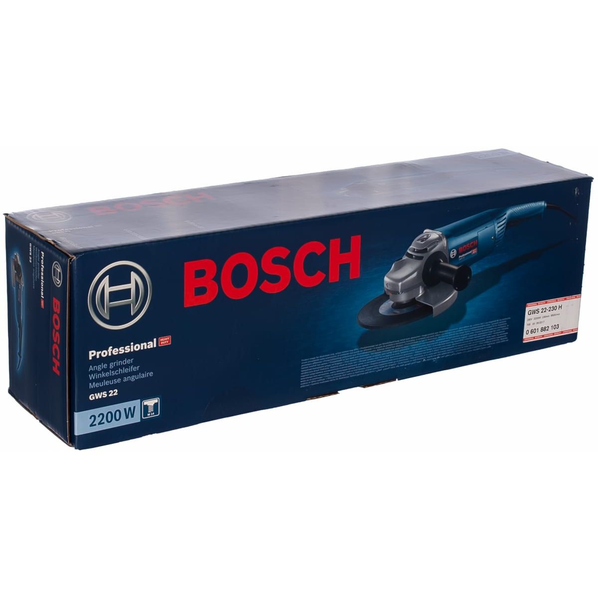 Машина шлифовальная угловая BOSCH GWS 22-230 H Professional — изображение 4