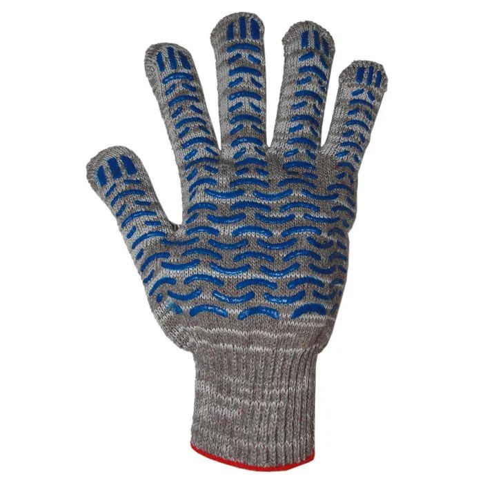 Перчатки х/б с ПВХ ВОЛНА, 10 класс 5 нитей