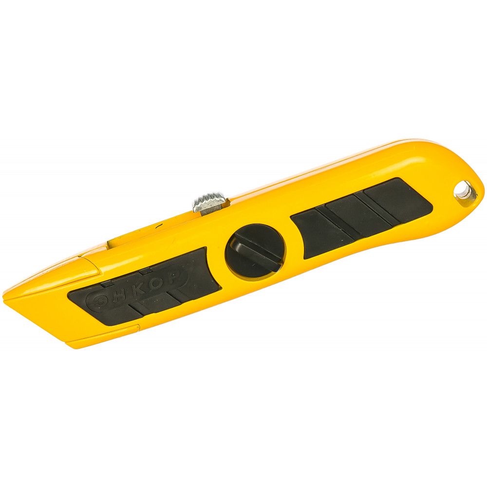 Нож трапеция для линолеума (лезвие,мет.оцинк.корп.) 19-0-110 — изображение 2