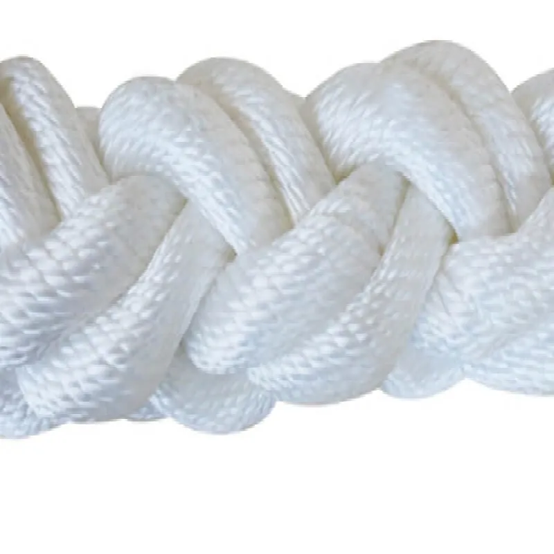 Канат полиамидный 8-ми прядный плетёный 24 мм / 100 м (10800кгс)