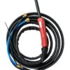 Горелка TIG 25 250A (100%), M12x1, газ 1/4G, вода 3/8G, 4m-с упр. разъёмами 2-3-5pin