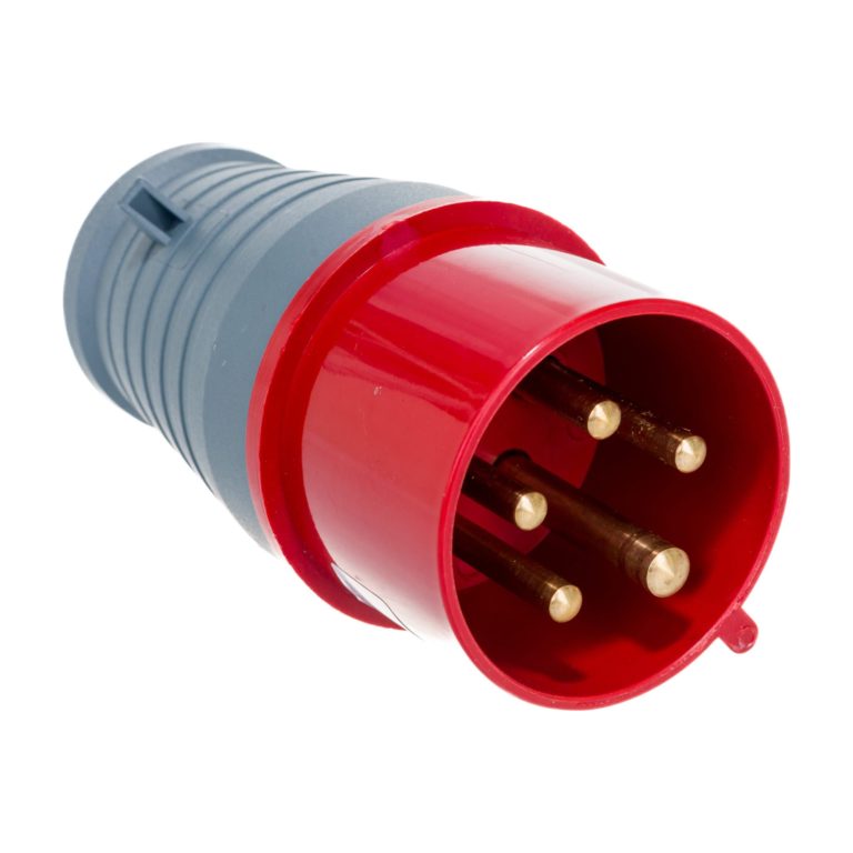Вилка эл. каб. 32А 3P+PE+N 380В IP44 ССИ-025 — изображение 5