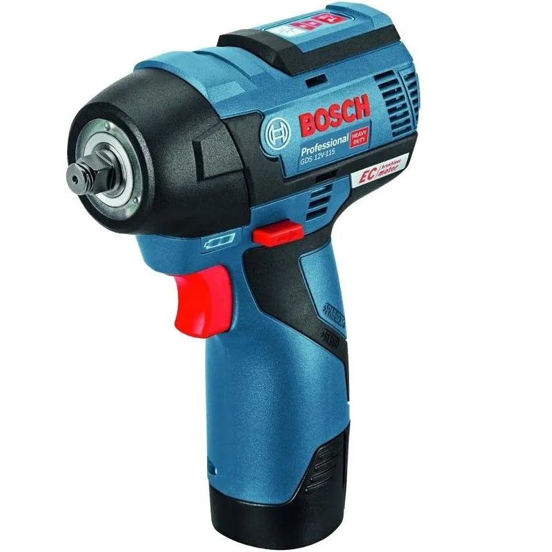 Технические параметры Аккумуляторный ударный гайковёрт GDS 12V-115 Professional