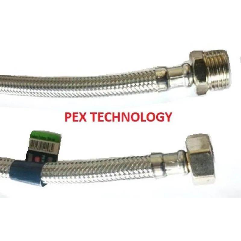 Подводка для воды Монофлекс PEX-TECHNOLOGY 400см SS 12мм 1/2 в-н