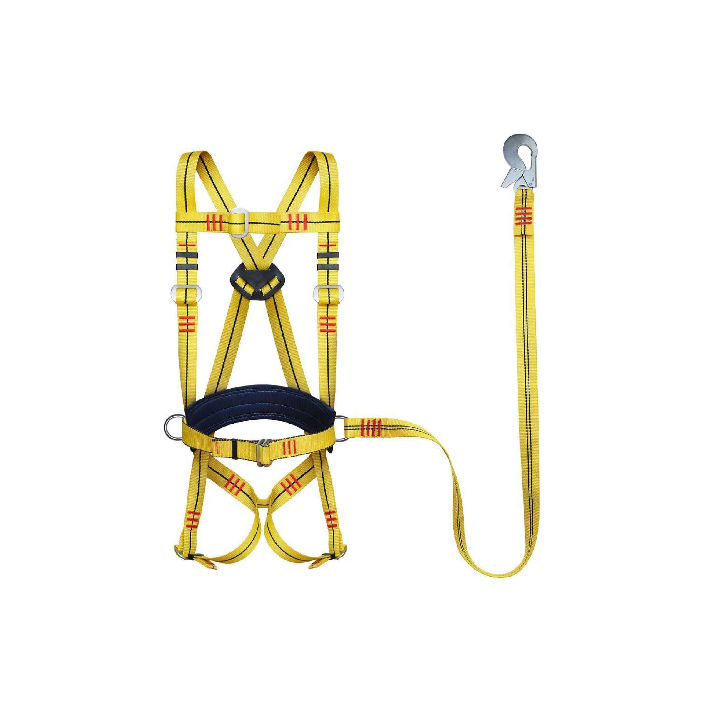 Пояс предохранительный УСП II АЖ (ПП 2 АЖ) с плечевыми и ножными лямками, полиамидным стропом — изображение 2