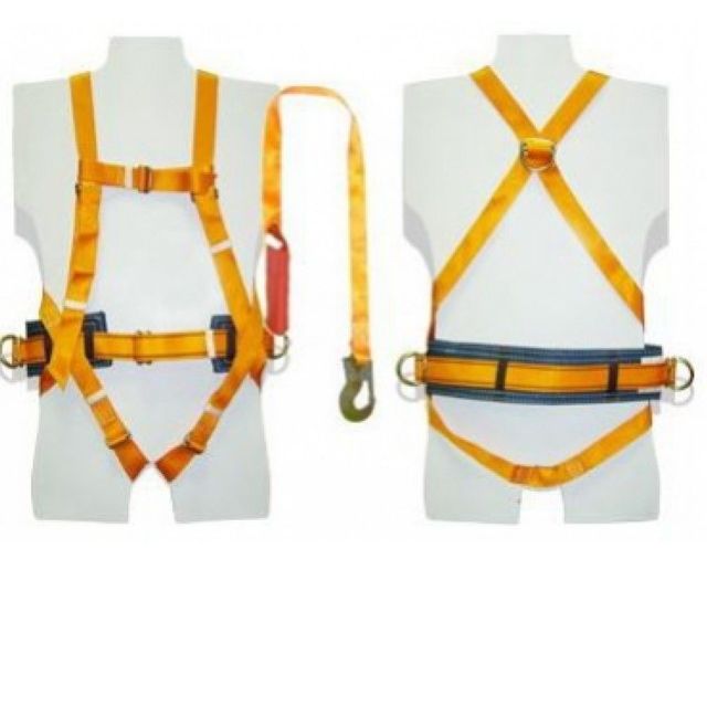 Пояс предохранительный УСП II АЖ (ПП 2 АЖ) с плечевыми и ножными лямками, полиамидным стропом — изображение 3