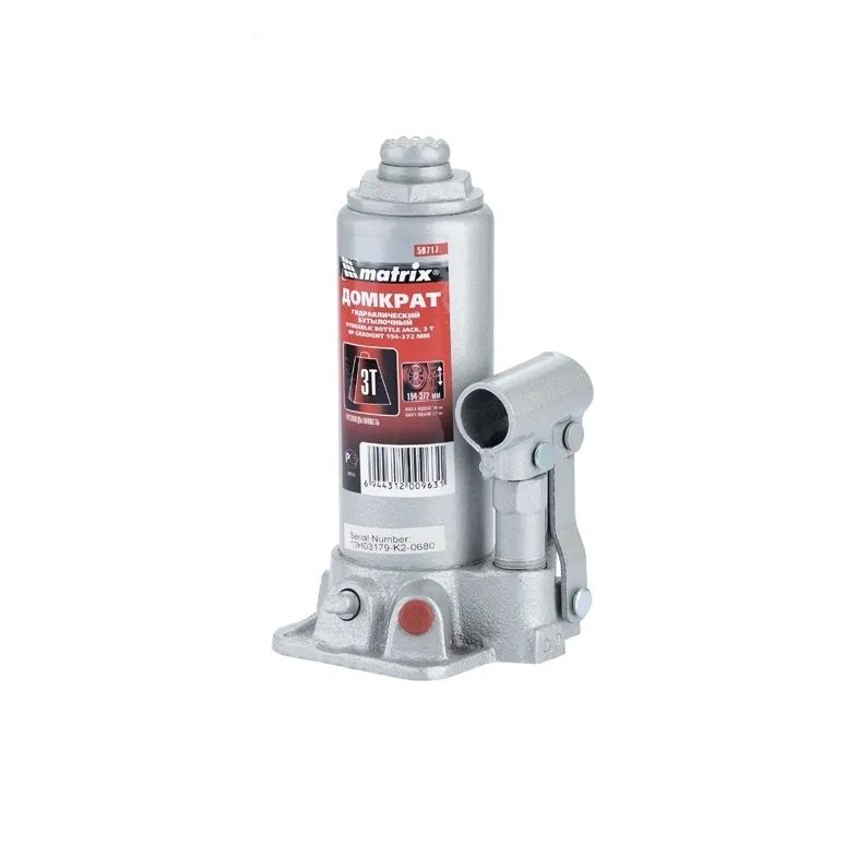 Домкрат гидравлический 3т. MATRIX
