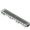 Лоток водоотводный PolyMax Drive DN100 h80 пластиковый с решеткой ячеистой ОС кл.А (комплект)