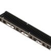 Лоток водоотводный PolyMax Drive DN100 h76 пластиковый с решеткой щелевой чугунной ВЧ кл.С (комплект)