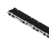 Лоток водоотводный PolyMax Drive DN100 h76 пластиковый с решеткой щелевой чугунной ВЧ кл. Е (комплект)