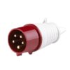 Вилка эл. каб. 16А 3P+PE+N 380В IP44 ССИ-015