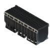 Лоток пластиковый PolyMax Drive DN300 H410 с чугунной решеткой "шина" E600 (к-т)
