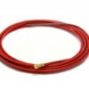 Изолированный стальной канал красный Ø 1.0-1.2mm, 3m