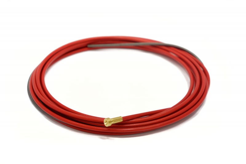 Изолированный стальной канал красный Ø 1.0-1.2mm, 5m