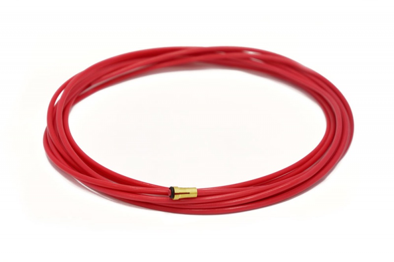 Тефлоновый канал красный Ø 1.0-1.2mm, 5m