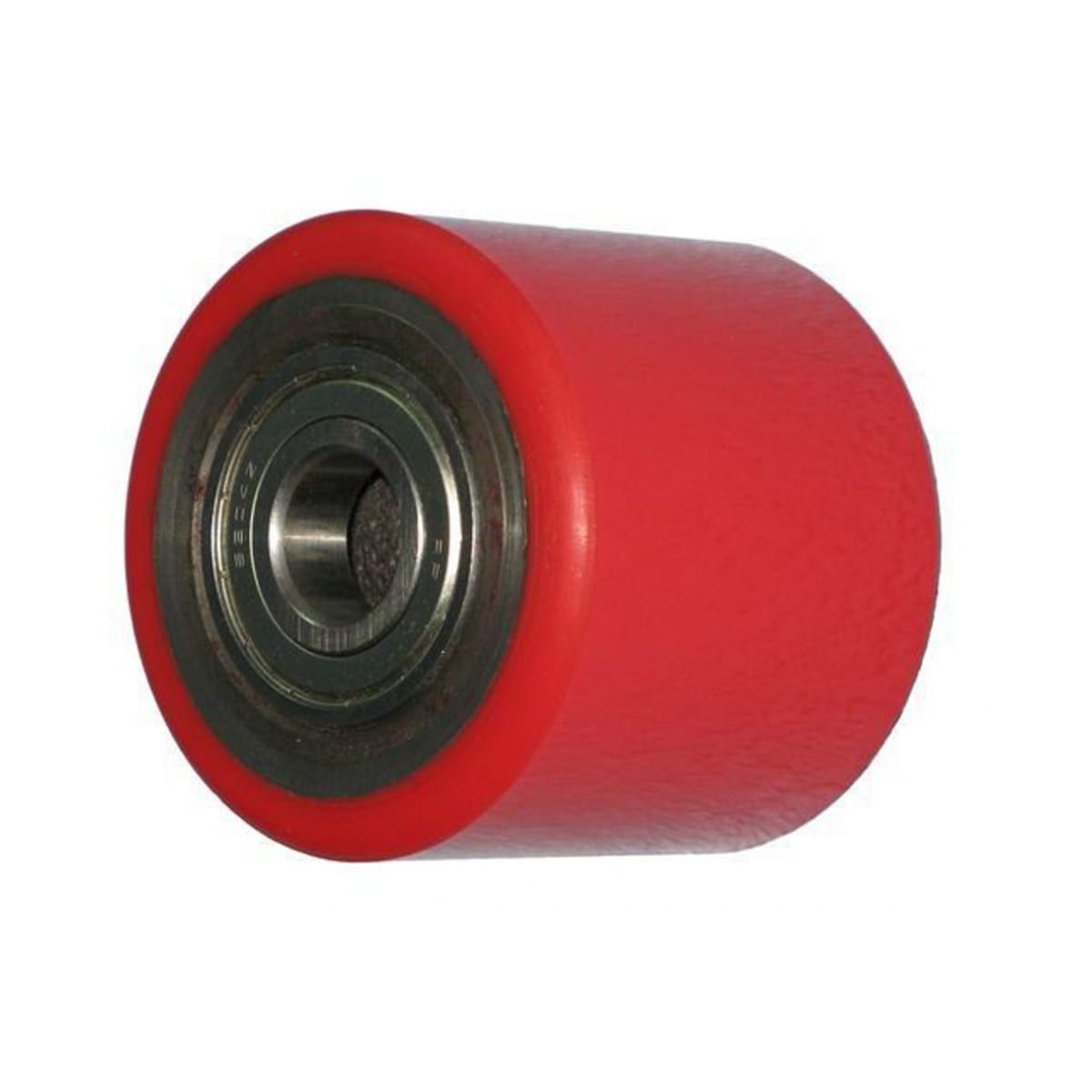 Ролик для тележки гидр. полиуретановый 80х70 мм (с подш.) — изображение 2
