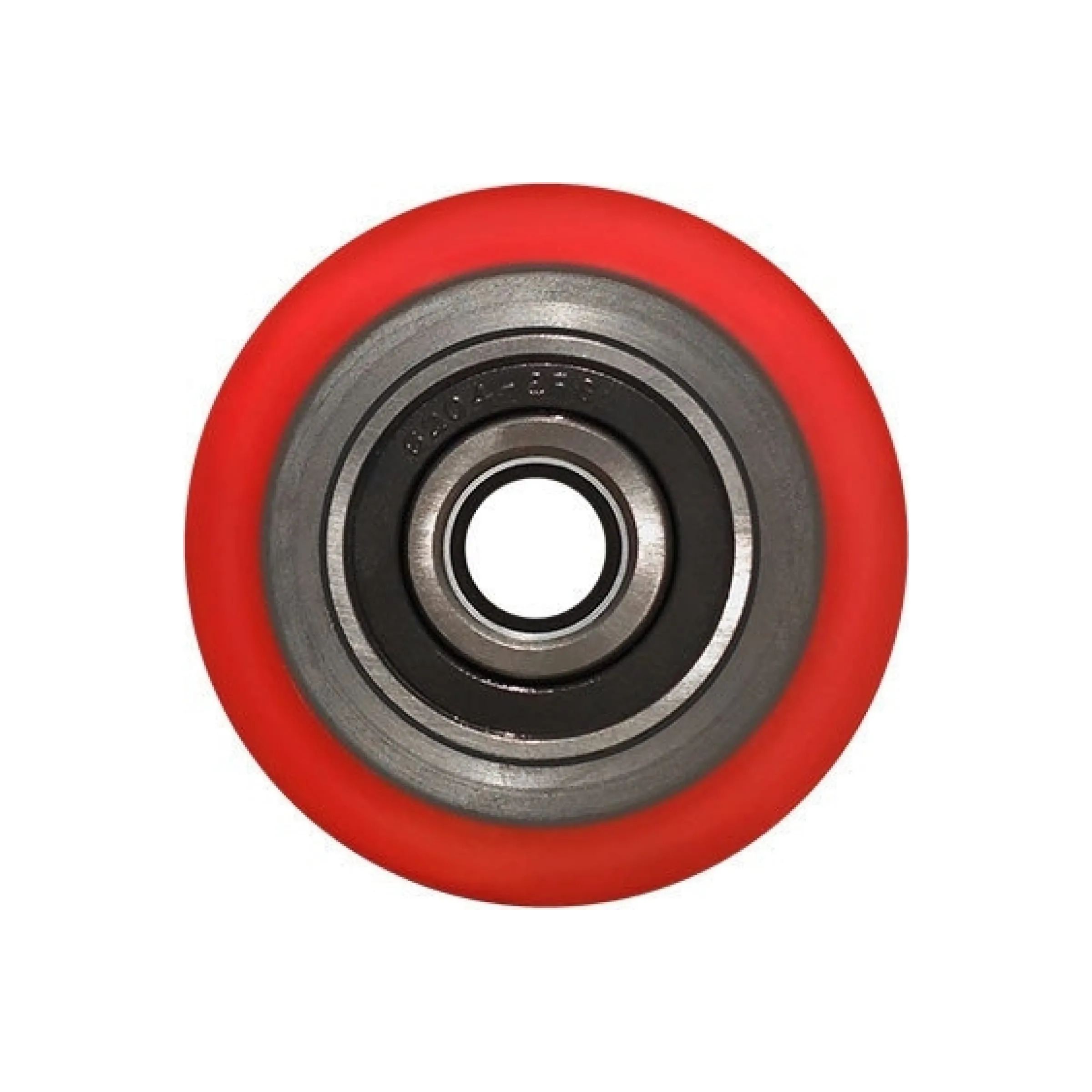 Ролик для тележки гидр. полиуретановый 80х70 мм (с подш.) — изображение 3