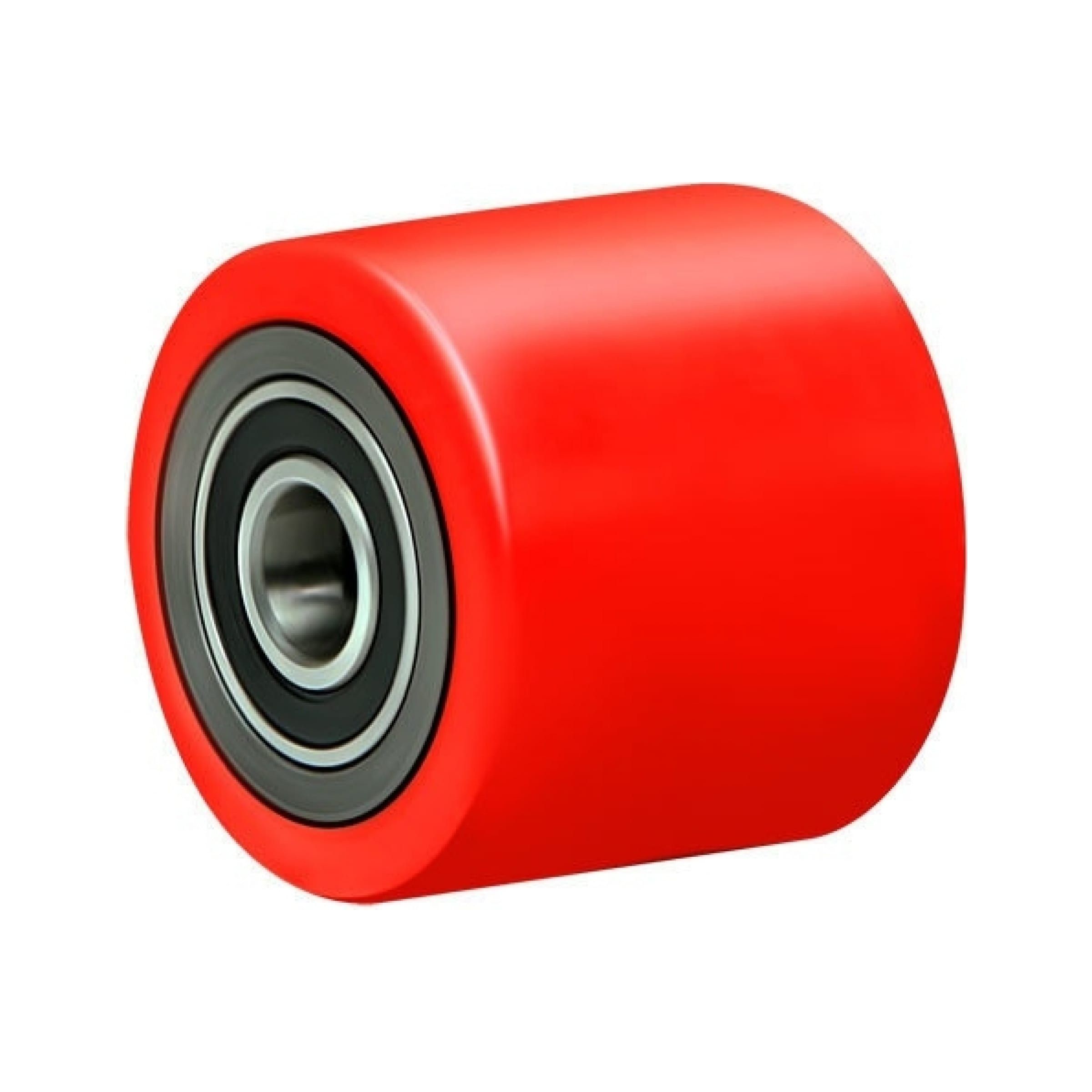 Ролик для тележки гидр. полиуретановый 80х70 мм (с подш.) — изображение 5