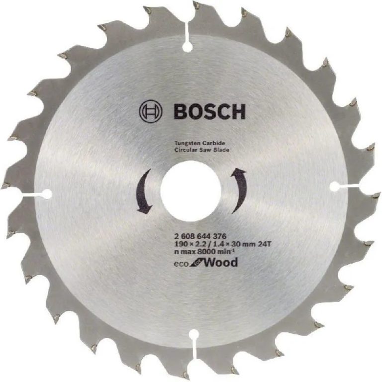 Пильный диск 190х24Тх30х2,2/1,4 BOCSH Eco for wood (2.608.644.376)