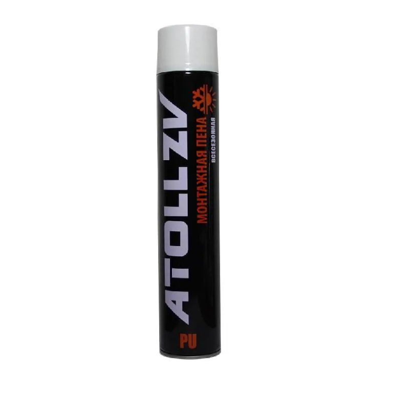 Пена монтажная ATOLL ZV PRO 750 мл, под пистолет (12шт/кор)