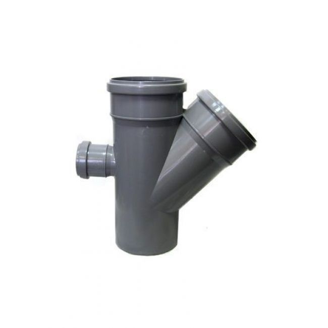 Крестовина канализационная одноплоскостная 110/110/50/45*