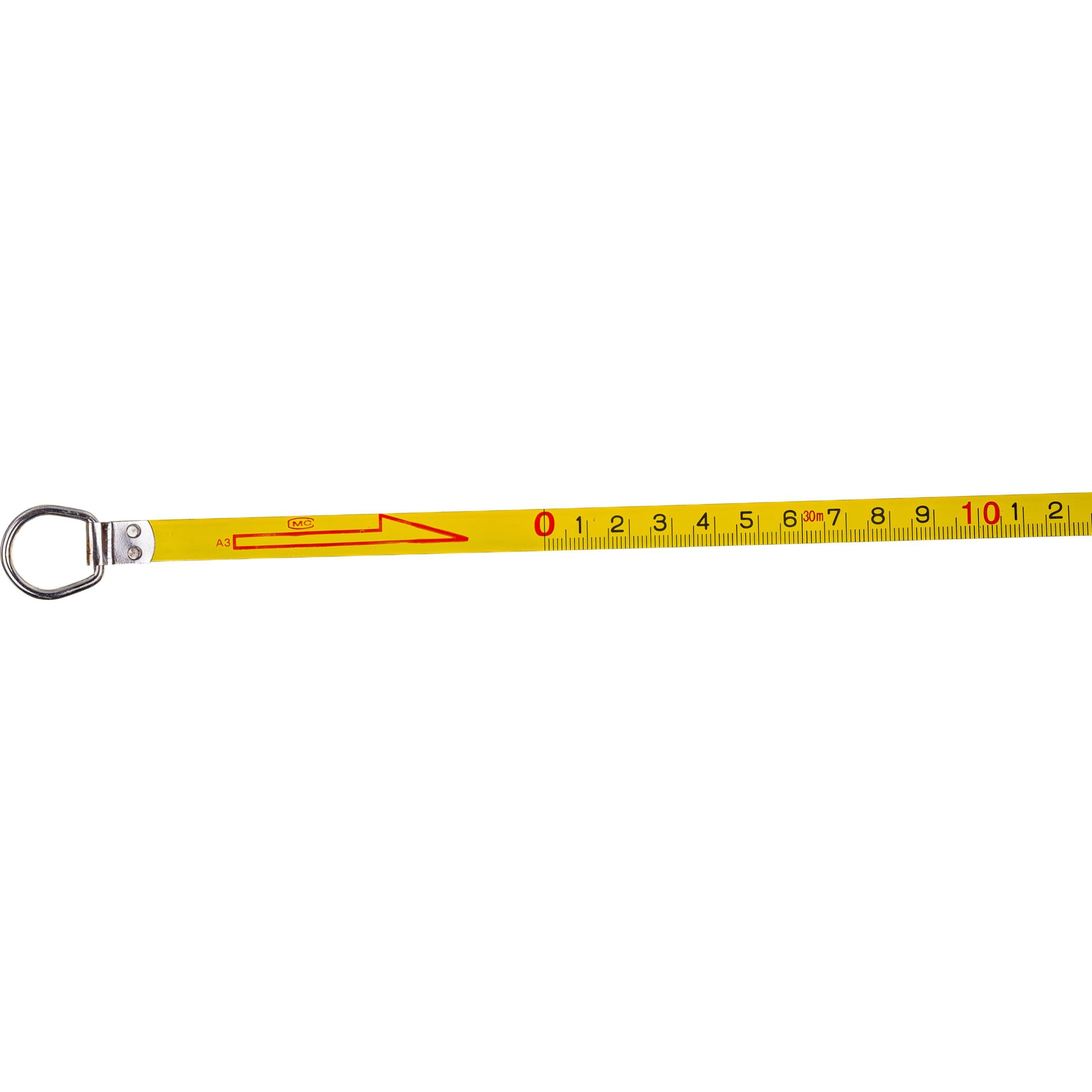Рулетка геодезическая стальная лента 30 м — изображение 5